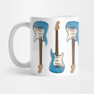 Triple Opal Spark Stratocaster Mug